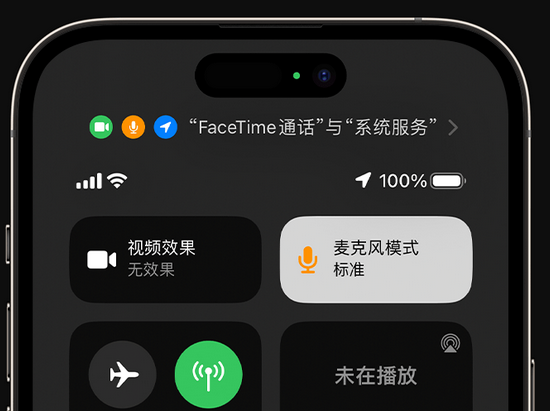 舟山苹果授权维修网点分享iPhone在通话时让你的声音更清晰 