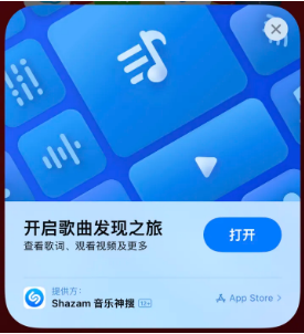 舟山苹果14维修站分享iPhone14音乐识别功能使用方法 