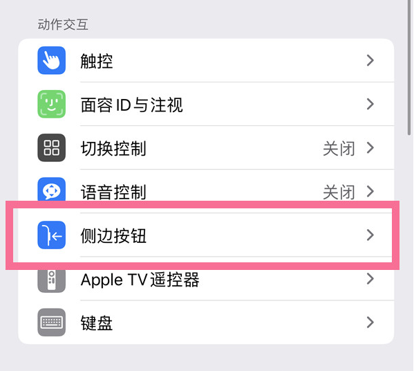 舟山苹果14维修店分享iPhone14 Plus侧键双击下载功能关闭方法 