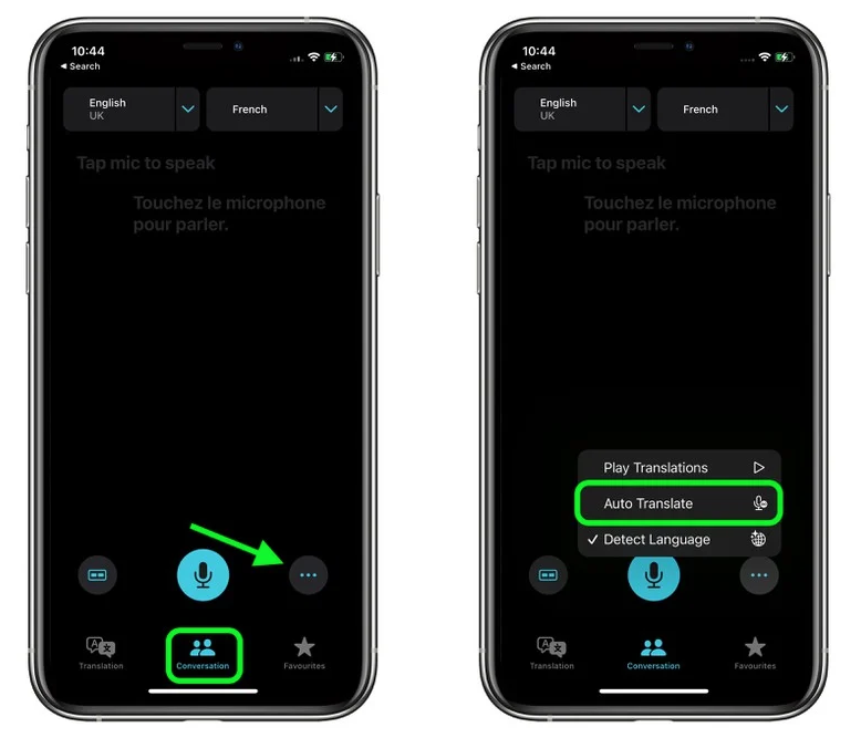 舟山苹果手机维修分享iOS 15 “翻译” App 新改进 
