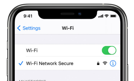 舟山苹果手机维修分享iPhone遇Wi-Fi漏洞怎么办 
