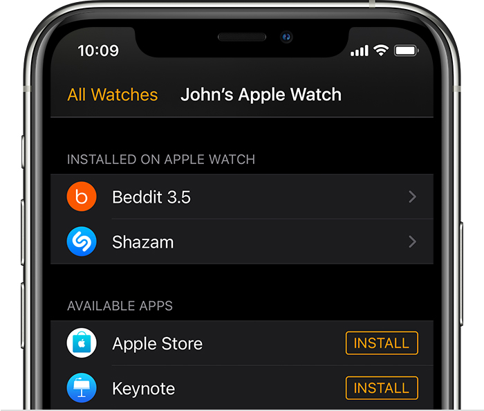 舟山苹果手机维修分享如何在 Apple Watch 上下载应用 