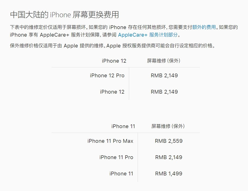 舟山苹果手机维修分享iPhone 12/12 Pro 更换屏幕多少钱 